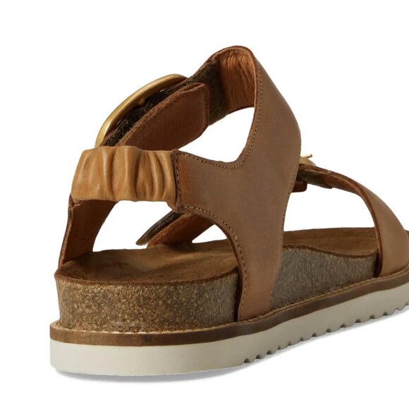New In Box - Taos "On the Double" Sandals - Size 9-9.5 US, Caramel (sz EU 40) - Picture 5 of 8